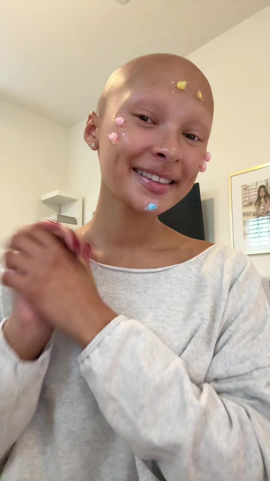 TikTok post by @asabasics for Medicube. Caption reads: love these so much!! @medicube global | #Medicube....