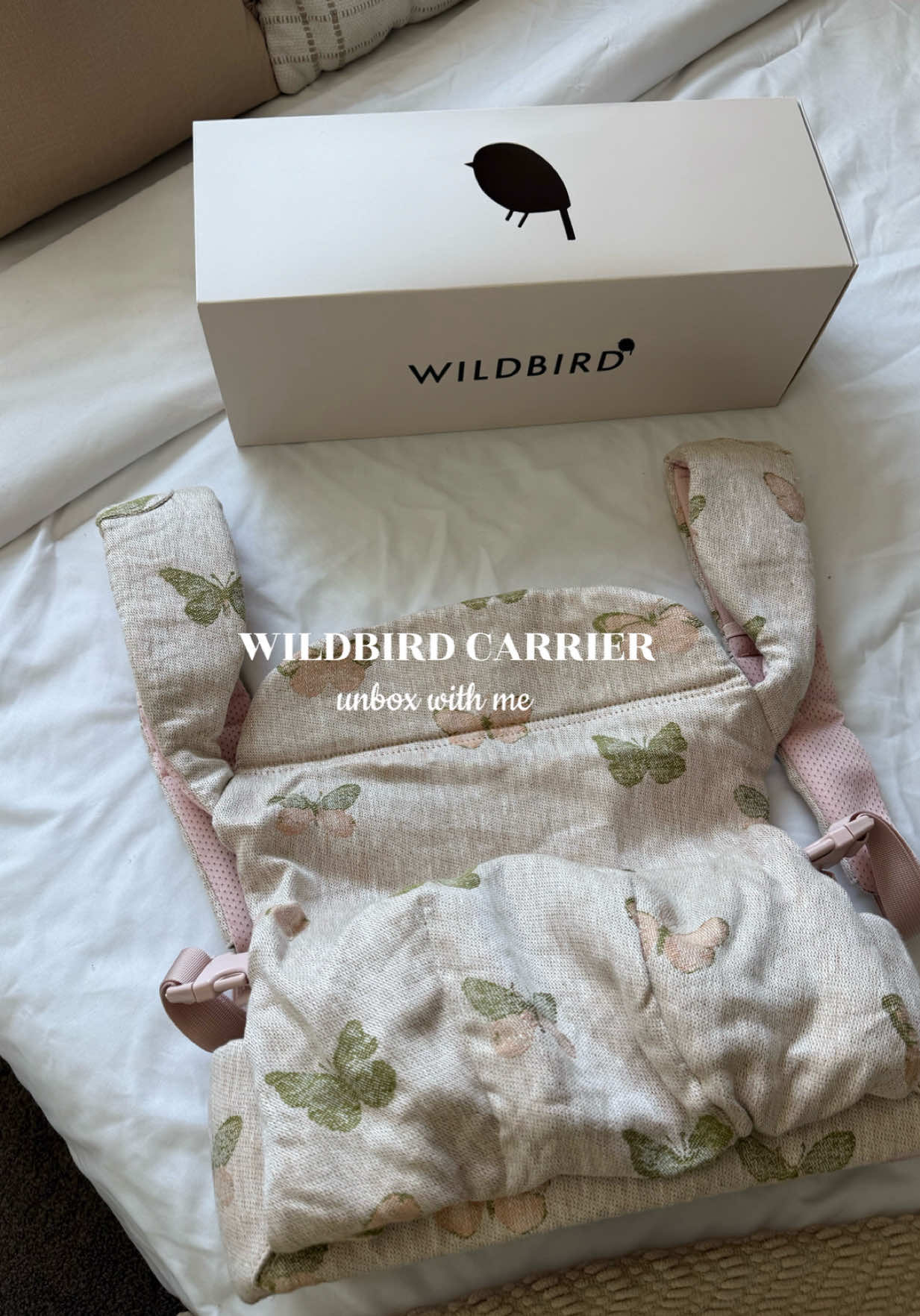 TikTok post by @brianaagg for WILDBIRD. Caption reads: Ah im so in love, thank you @Wildbird 🥹🤍 I can’t....