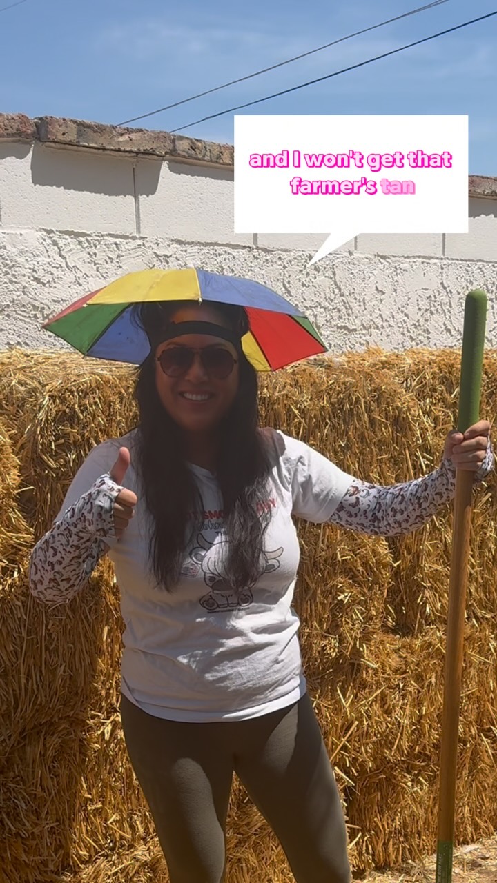 Instagram post by @crazyfarmgirlera for Farmers Defense. Caption reads: [...] code CRAZYFARMGIRLERA at checkout on....