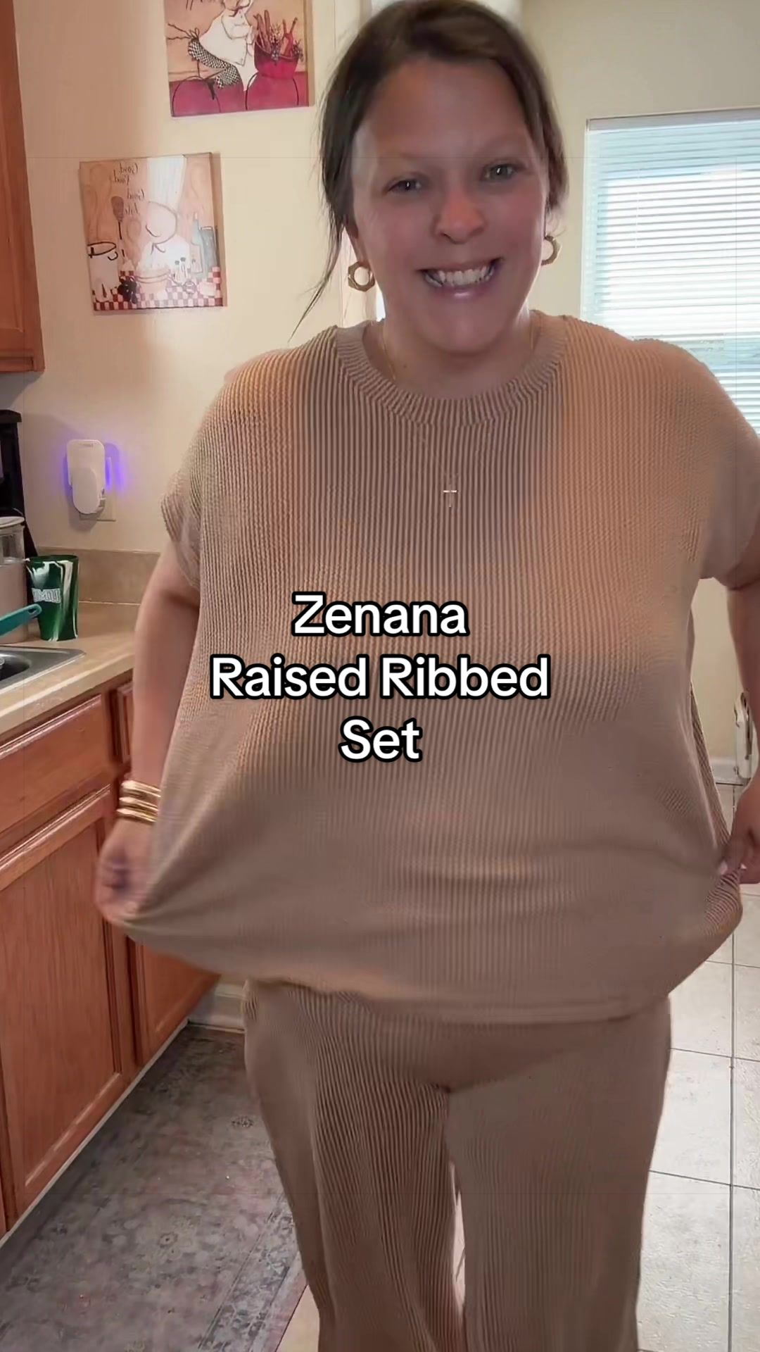TikTok post by @she.deese for Discount Divas. Caption reads: [...] Zenana ribbed set in every color! @Discount....