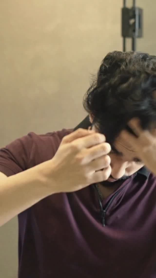 Instagram post by @akashdeep_vaishnava for BBlunt. Caption reads: From clumps to confidence , all thanks to ....