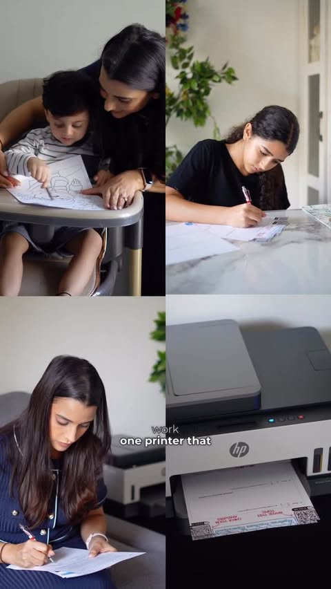 Instagram post by @sammysreel for HP. Caption reads: [...] handled by one thing in this house. The HP....