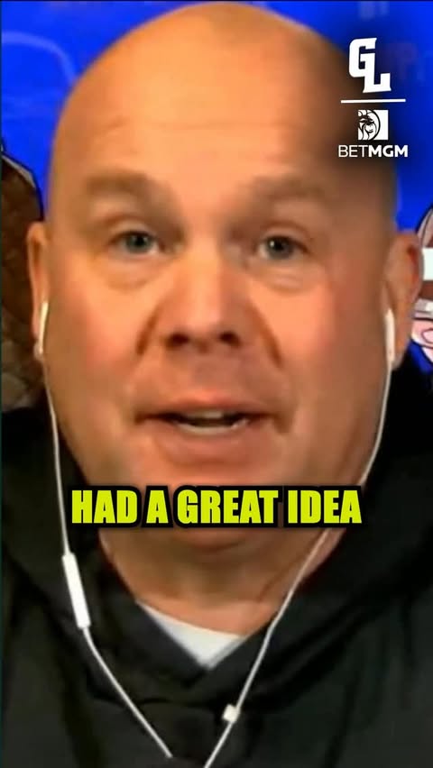 Instagram post by @greenlightpod for BetMGM. Caption reads: Steve on how to fix CFB bowl games.