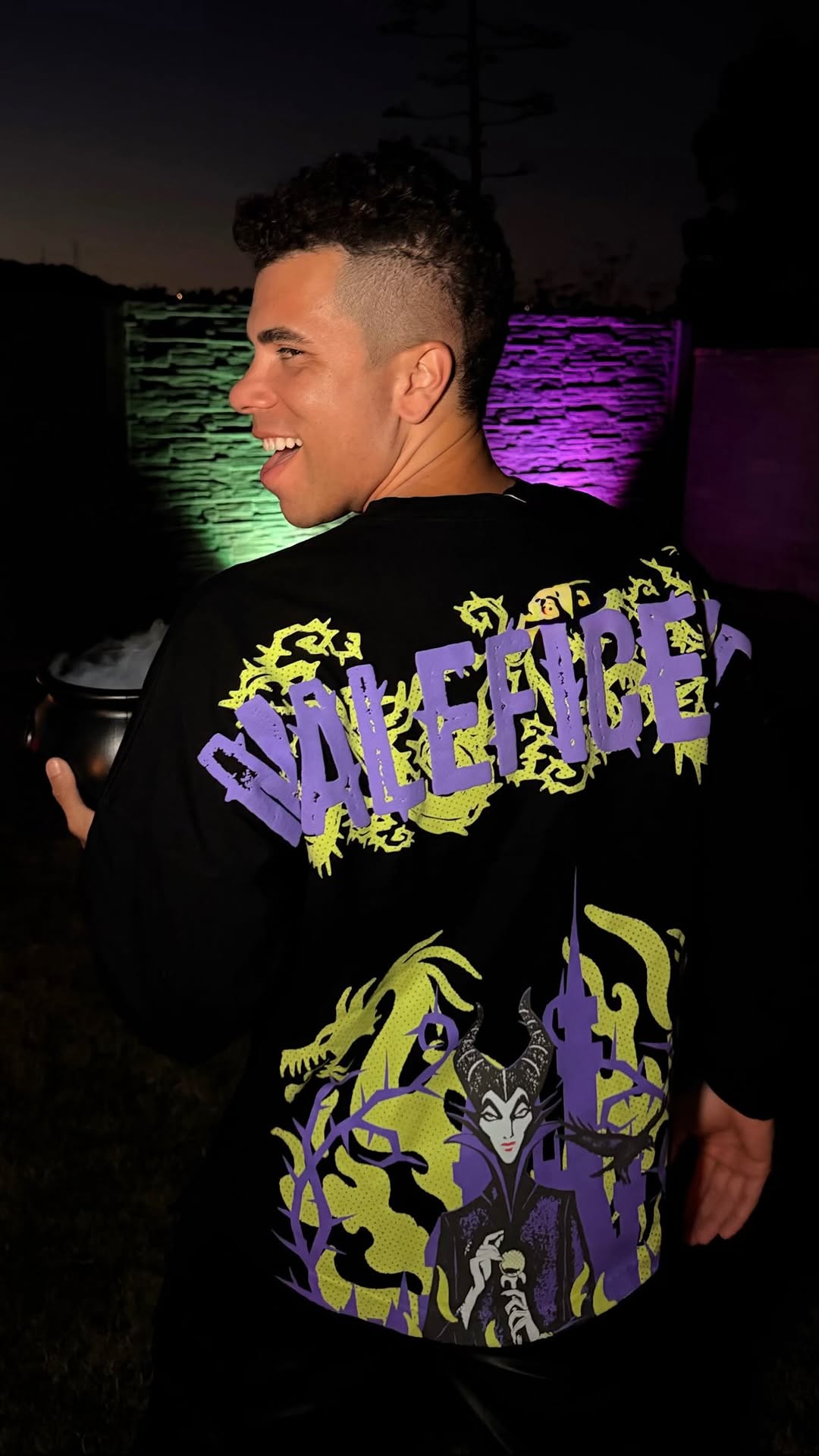 Instagram post by @davidvaughn for Spirit Jersey. Caption reads: Spirit Jersey just launched their new Disney [...].