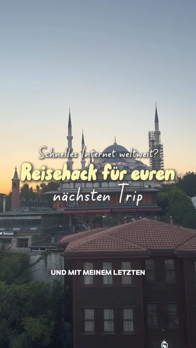Instagram post by @zoetastetravel for Airalo. Caption reads: [Anzeige] Wenn ihr gerne in fernen Ländern....