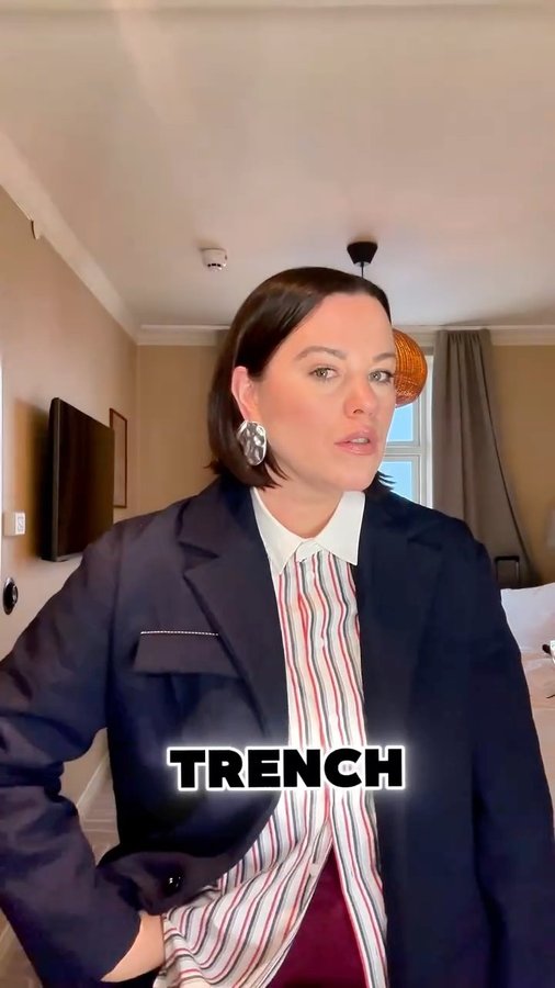 Instagram post by @corinagaffey for Baum und Pferdgarten. Caption reads: Let’s get dressed for the @baumundpferdgarten....