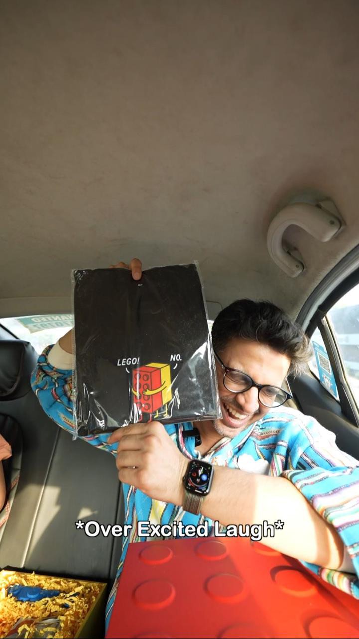 Instagram post by @mojorojo for Uber. Caption reads: Booked an Uber straight to India’s first ever....