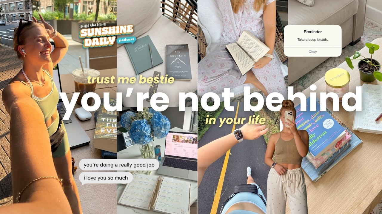 YouTube post by @CharlottePrattYT for Resistencia Cultural. Caption reads: you're not behind in life 🦋 how to stop comparing....