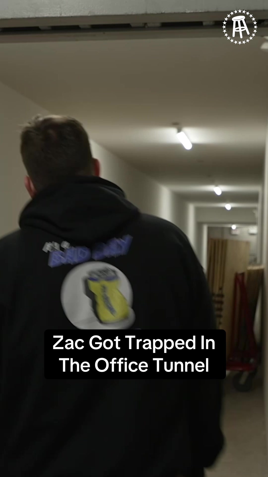 TikTok post by @barstoolyak for RHOBACK. Caption reads: [...] up by the plywood😂 Presented by @Rhoback .