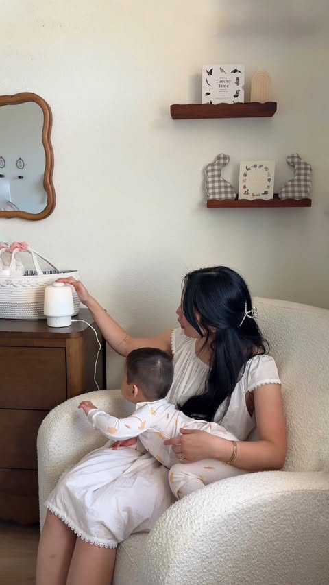 Instagram post by @conniecyang for Hatch. Caption reads: [...] bedtime routine is everything ✨ The....