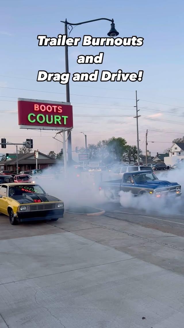 Instagram post by @dragdriverepeat for Driven Racing Oil. Caption reads: [...] @summitracing @mahlemotorsports_na....