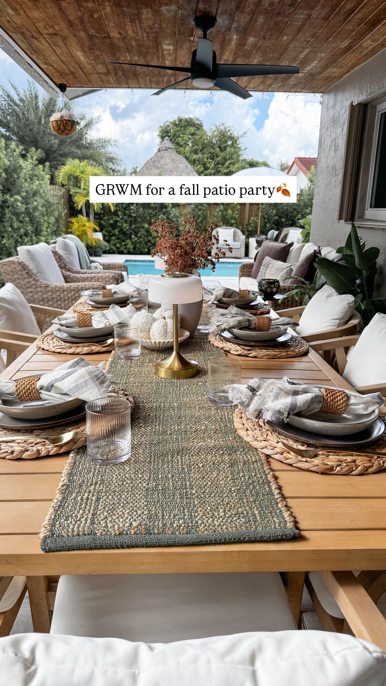 Instagram post by @thefleiteslife for Better Homes & Gardens. Caption reads: Comfy throw pillows, soft blankets, and colorful....