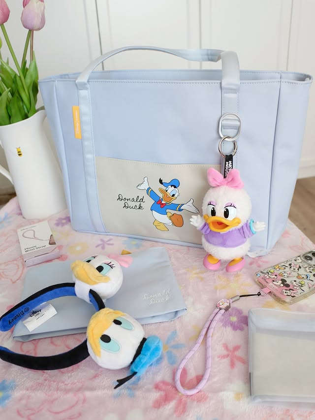 Instagram post by @emmasallyh for Orbitkey. Caption reads: [...] a package full of Disney goodies from....