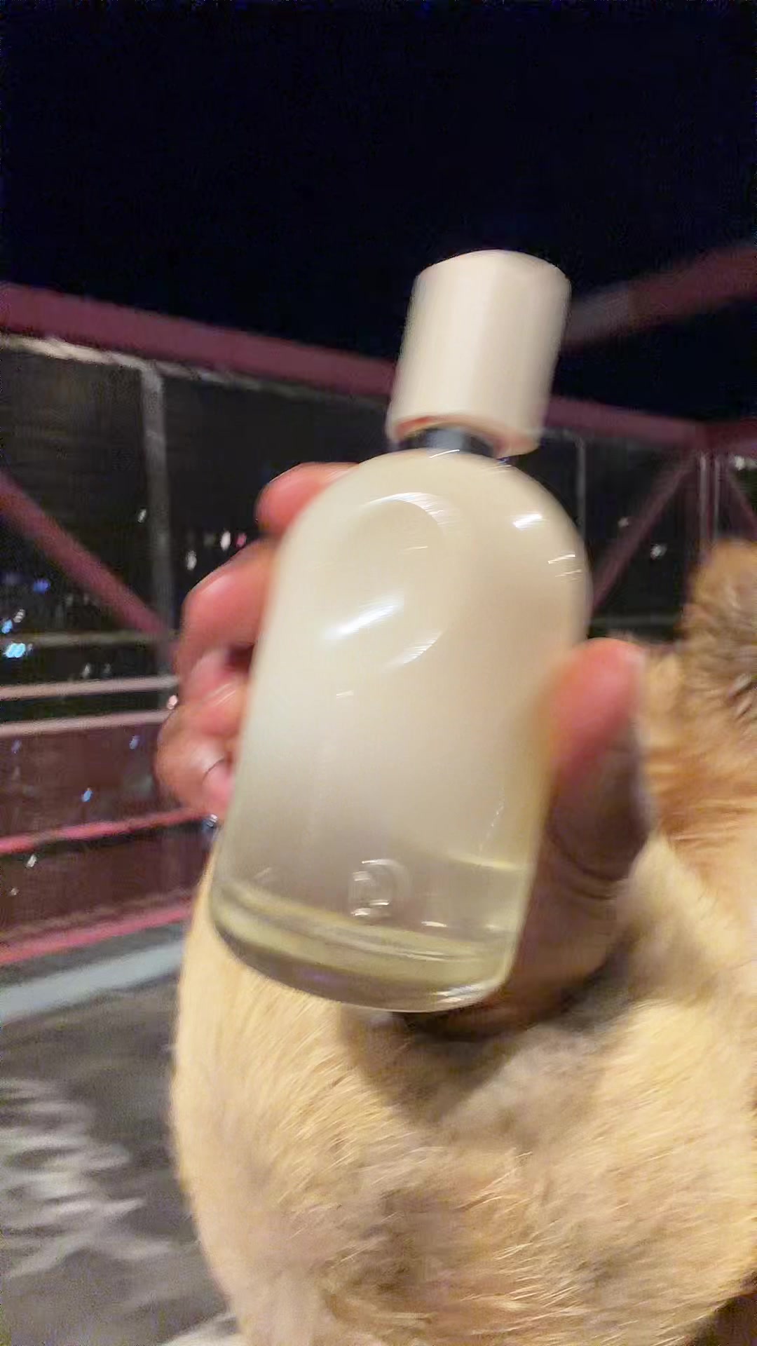 TikTok post by @tyrellhampton2 for Glossier. Caption reads: @Glossier #glossierpartner .