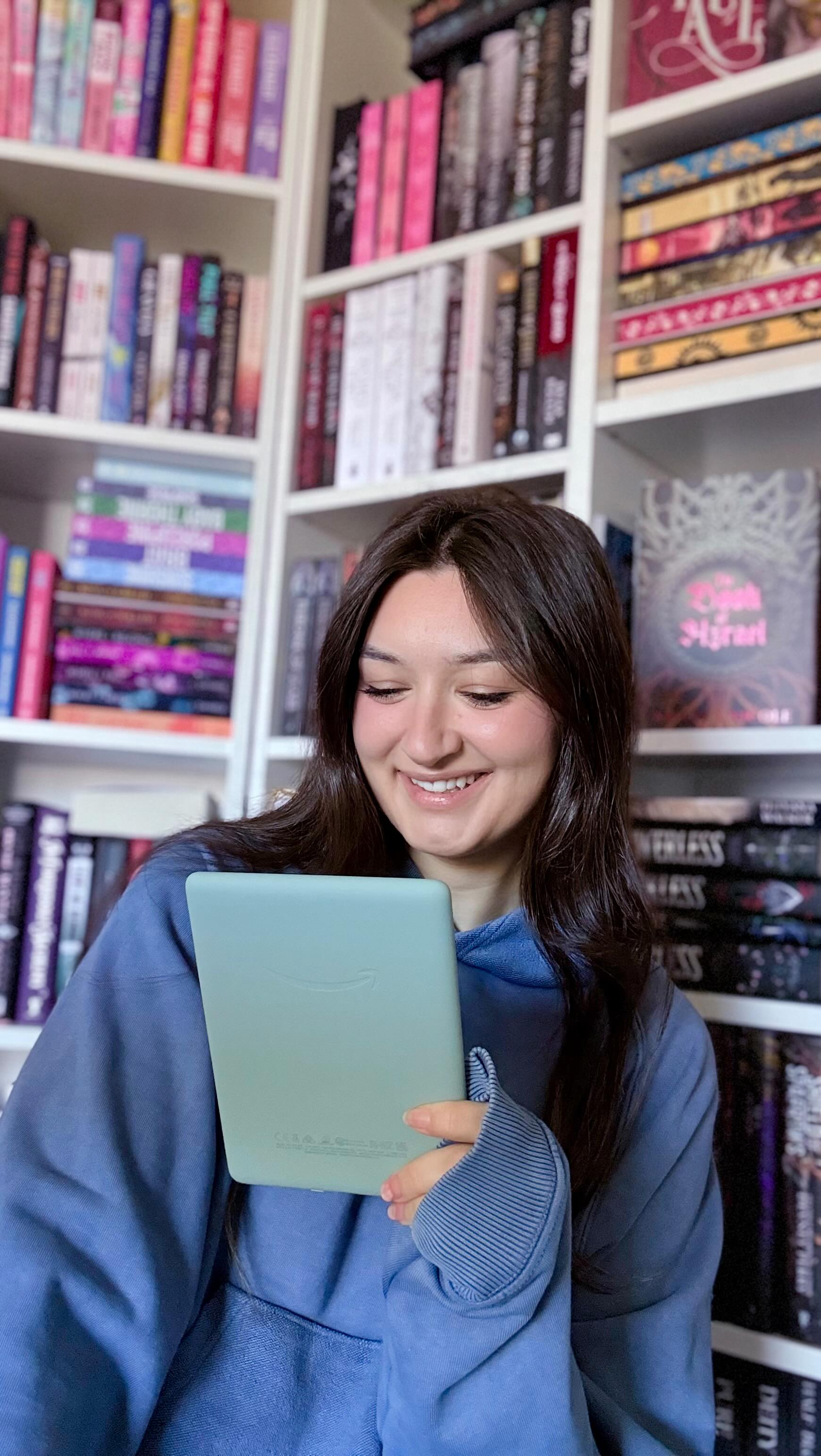 Instagram post by @probablyoffreading for Amazon Books. Caption reads: Find all your favorite books during Prime Big Deal....