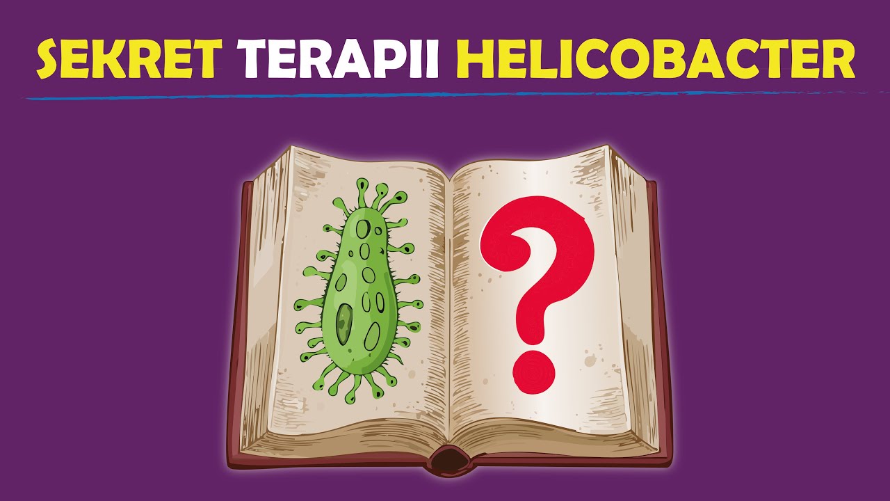 YouTube post by @BartoszCzekala for Mięsna Paczka. Caption reads: LACTOFERIN versus even drug-resistant H. pylori –....