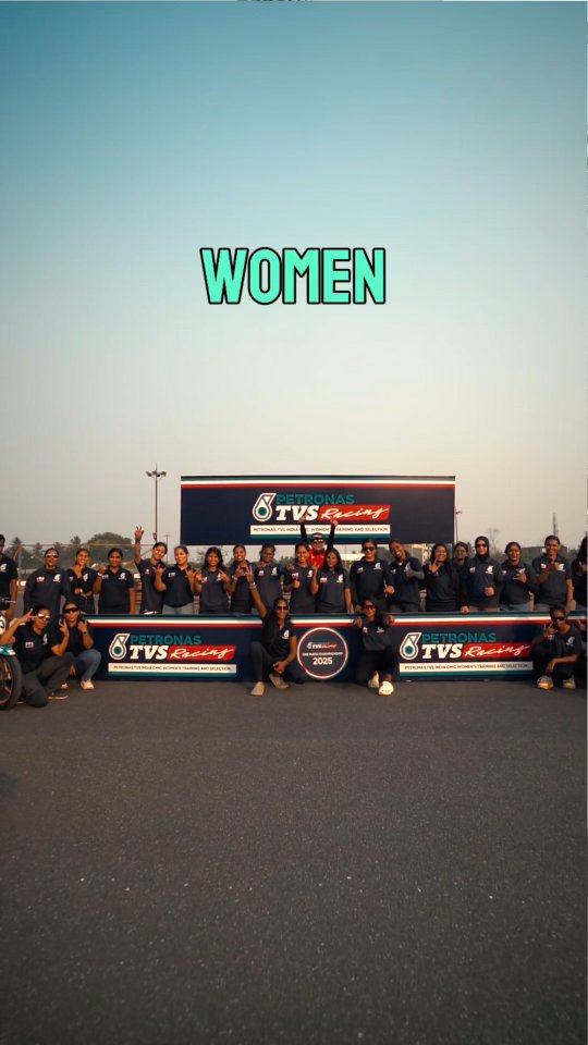 Instagram post by @the_saadhana for TVS Motor Company. Caption reads: Hi Biker ladies, if you've always wanted to be a....