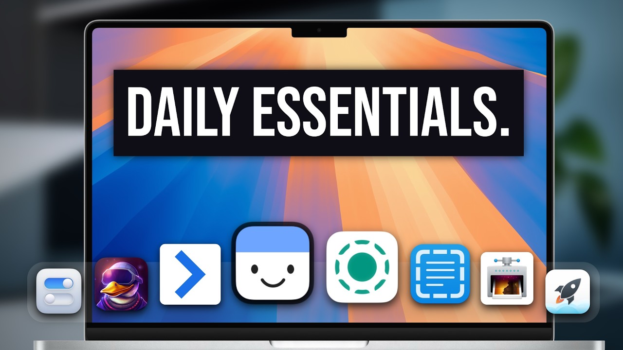 YouTube post by @JeffSu for Dropbox. Caption reads: 10 Mac Apps You Haven't Heard Of (but should be....