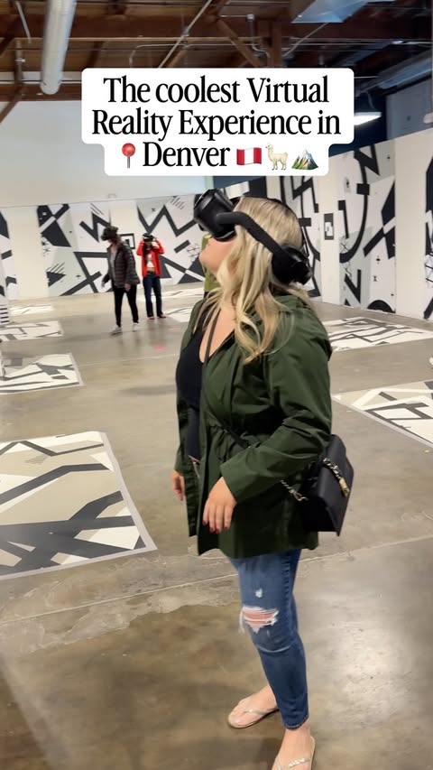 Instagram post by @emilyyyybuchtel for Fever. Caption reads: [...] Peru in this incredible VR experience.....