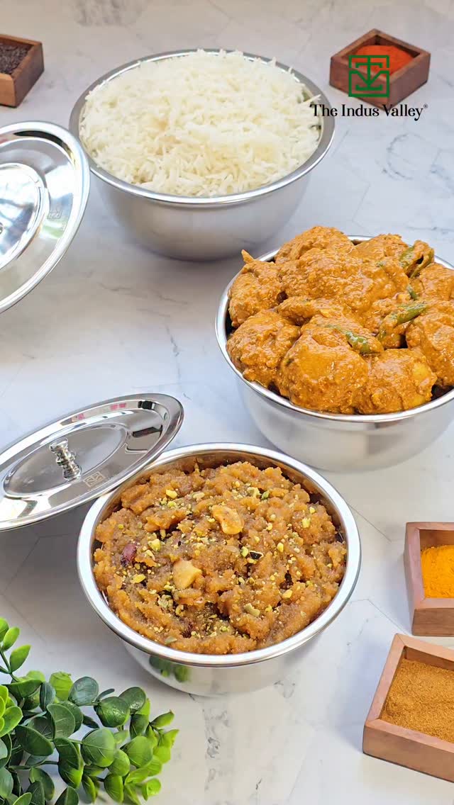 Instagram post by @a9creativecooking for The Indus Valley. Caption reads: Lunch sorted with @theindusvalley 🥣✨
From cooking....