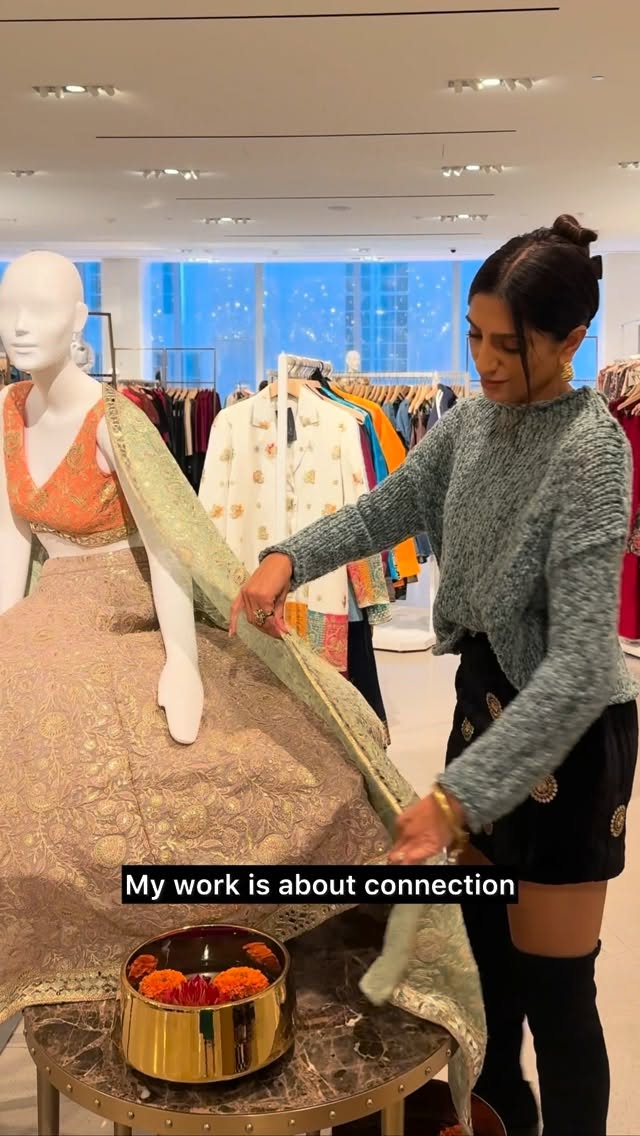 Instagram post by @__megharao for Western Union. Caption reads: @westernunion has helped me stay close to my team....