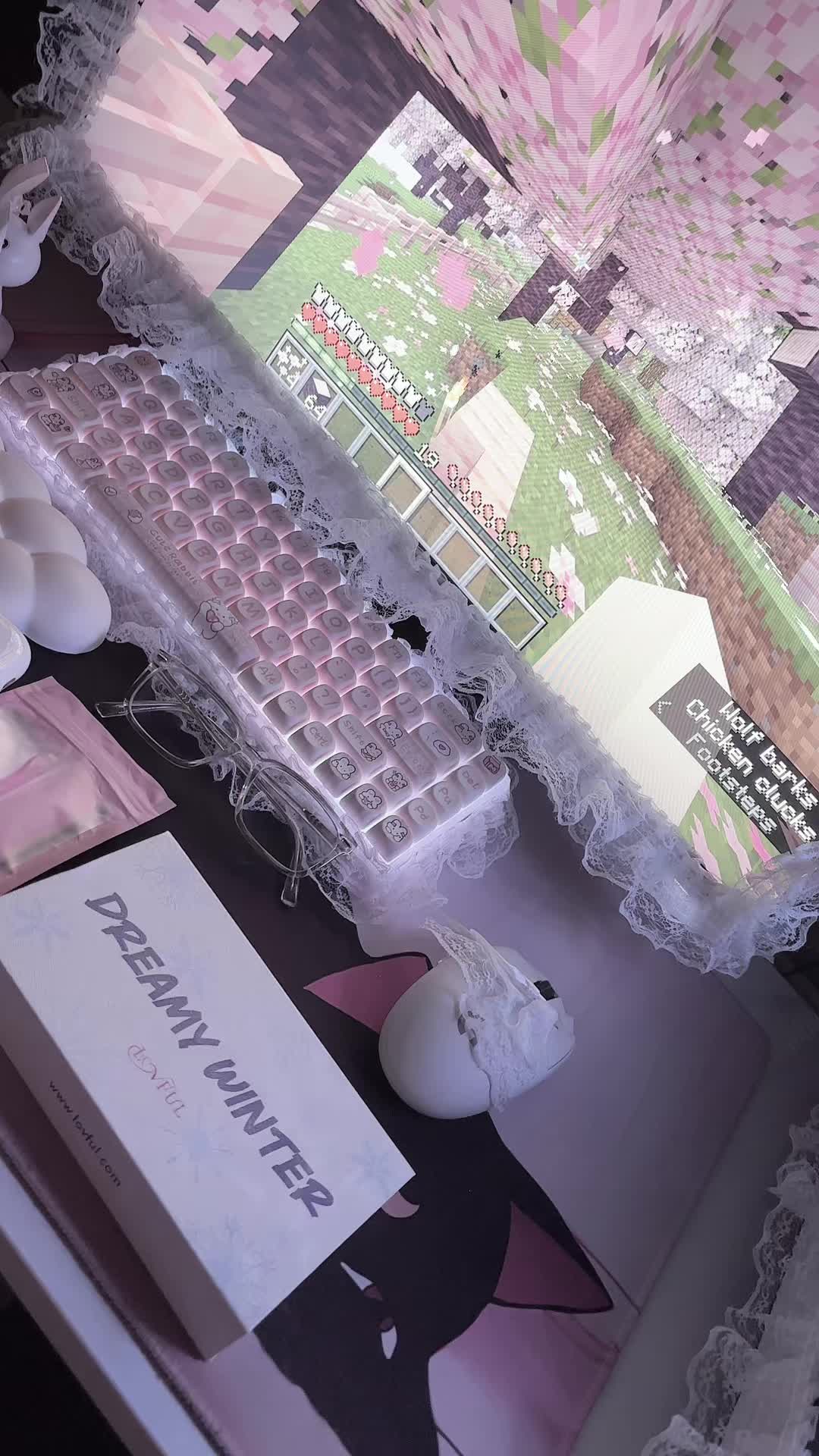 TikTok post by @angeleemaee for LOVFUL. Caption reads: [...] needs a little work but it’s fine. @lovful....