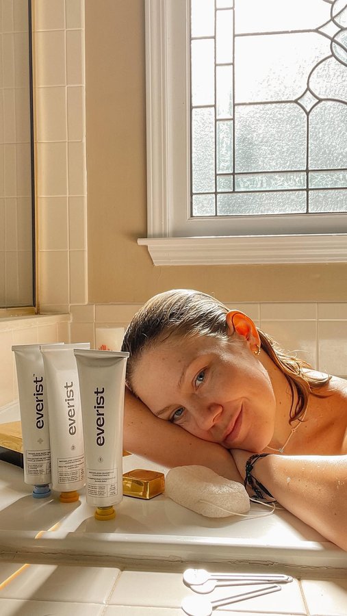 Instagram post by @kailofthewild for Everist. Caption reads: Did you know that most shampoo, conditioner, &....