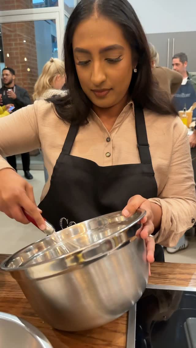 Instagram post by @cookingwithchanel_sa for Miele. Caption reads: [...] some incredible Italian dishes using Miele....