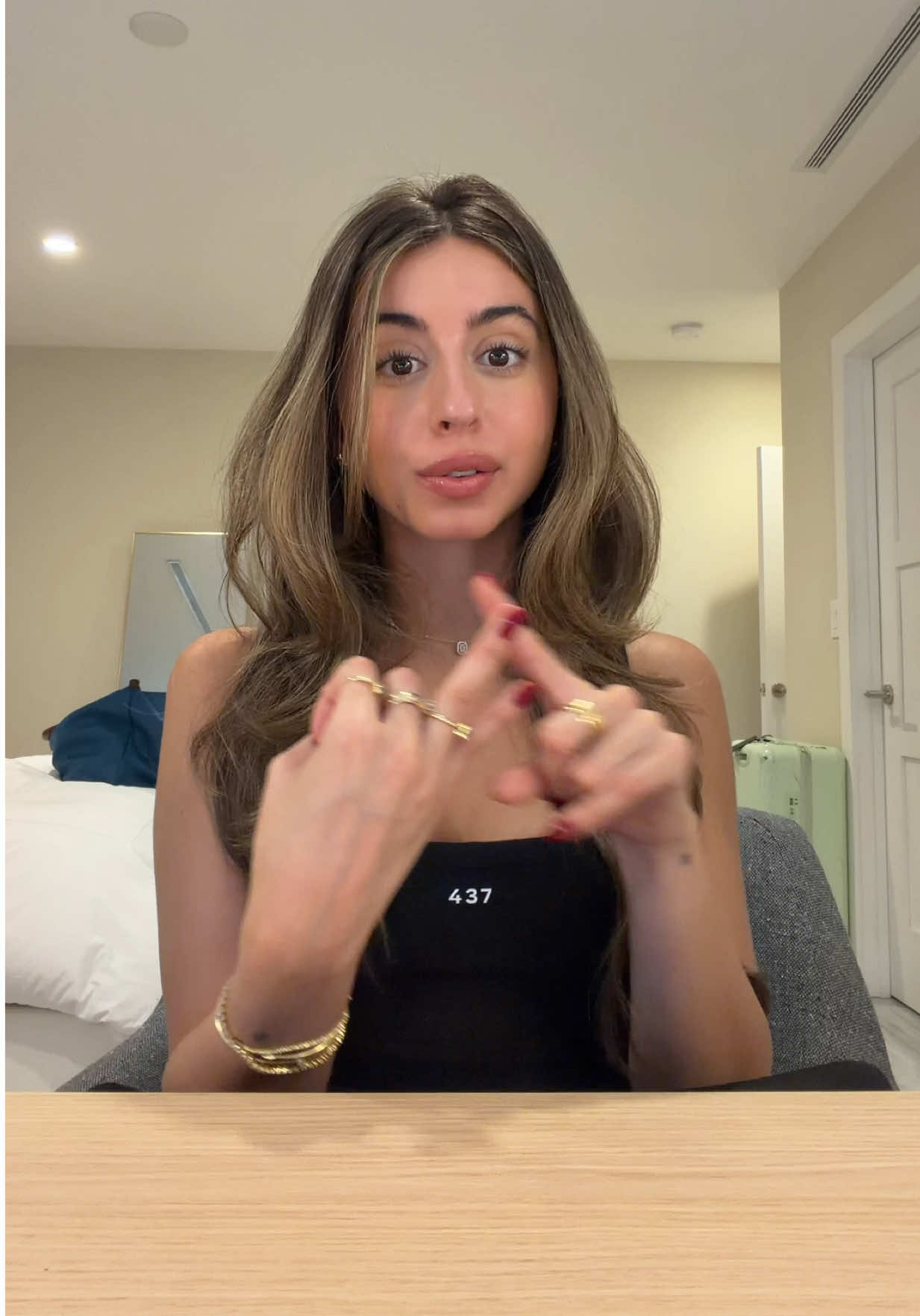 TikTok post by @veroscutaro for Happy V. Caption reads: [...] all the difference. So grateful for the....