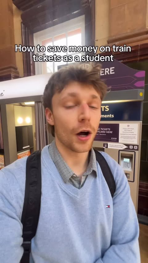 Instagram post by @robs.20s for TrainPal. Caption reads: [...] as a Uni student. If you’re new to....