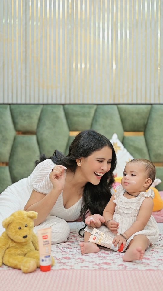 Instagram post by @deepshikhachaudhary17 for LuvLap. Caption reads: Because every giggle, every cuddle, and every....