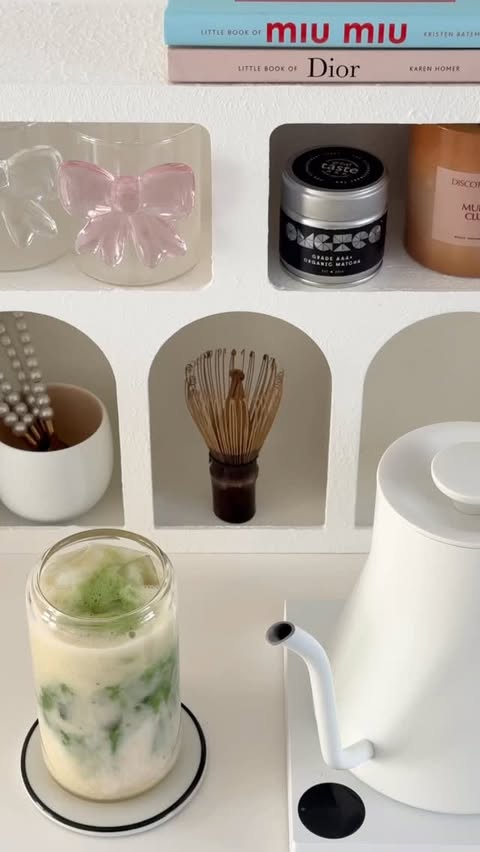 Instagram post by @naomijaneadams for Healf. Caption reads: House No. 1 | February Banana Matcha with....