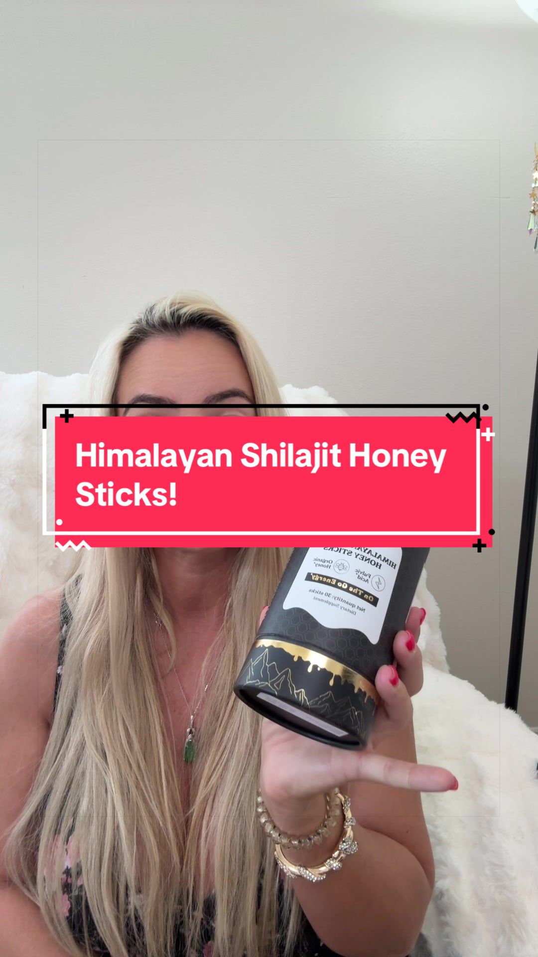 TikTok post by @caseymw2525 for Better Alt. Caption reads: Better alt Himalayan shilajit honey sticks. [...].