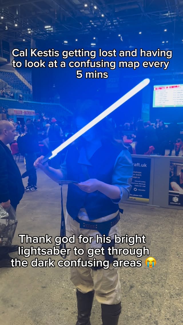 Instagram post by @_pixelette_ for NSabers. Caption reads: The map in Star Wars Jedi: Fallen Order is so....