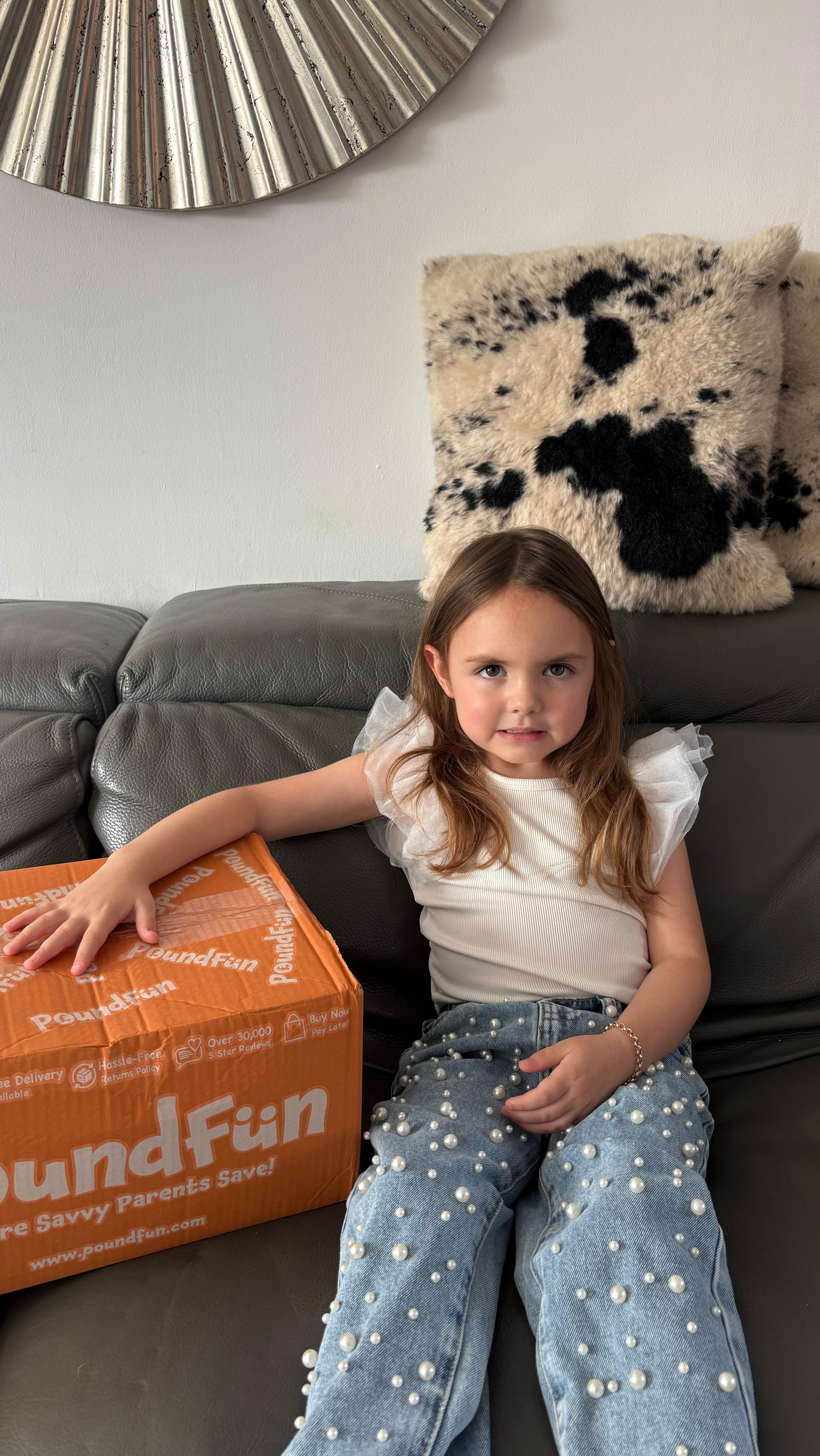 Instagram post by @ayla.and.arlen for PoundFun. Caption reads: ✨ Come open our @poundfun delivery with us! ✨
We....