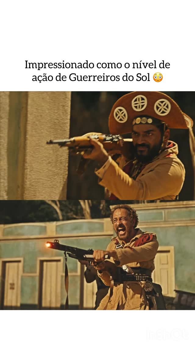 Instagram post by @sincerooficial for Globoplay. Caption reads: É disso que a gente gosta! 
Muita confusão e ação!....