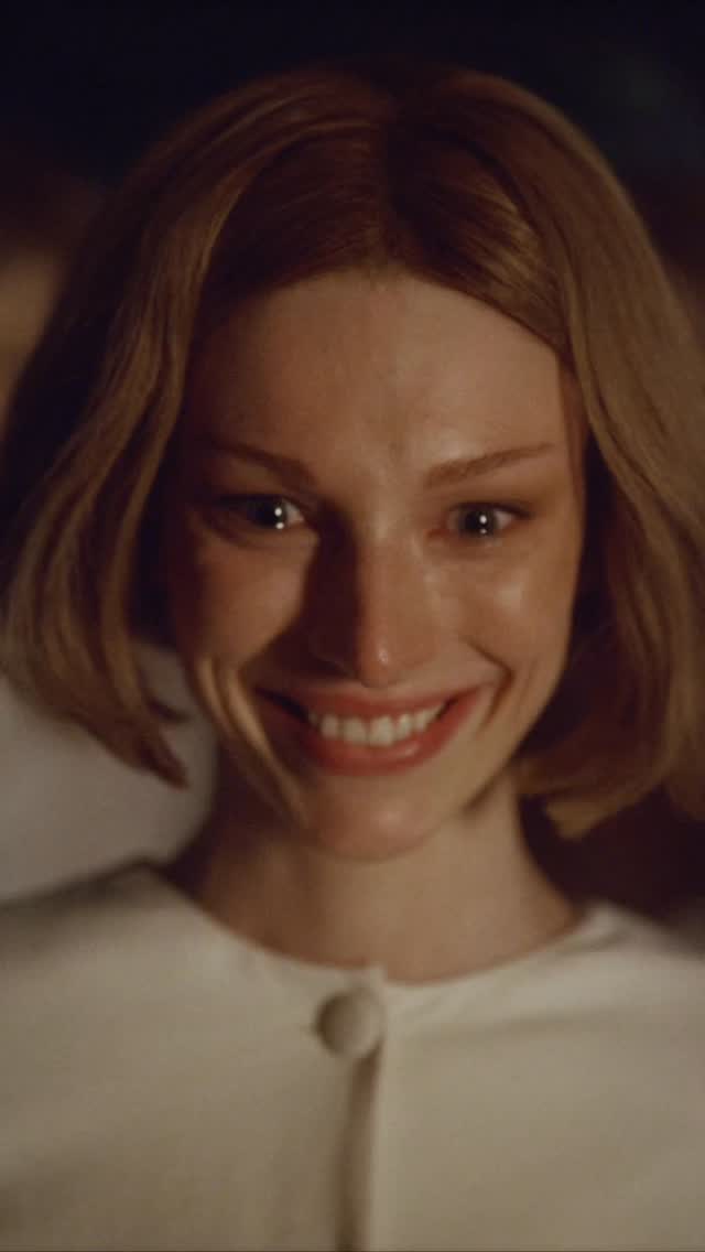 Instagram post by @hunterschafer for GENTLE MONSTER. Caption reads: THE HUNT is a one-minute fever dream in an uncanny....