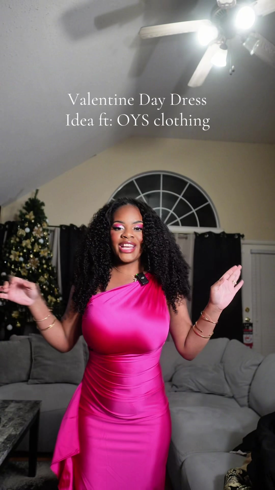 TikTok post by @cou_rtnayyyy for OYS-beauty. Caption reads: [...] Valentine Day Dress Idea 💘 #oys @OYS-beauty....