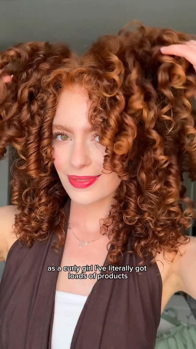Instagram post by @ellieryan_ for CURLSMITH. Caption reads: [...] used to achieve these results: -....