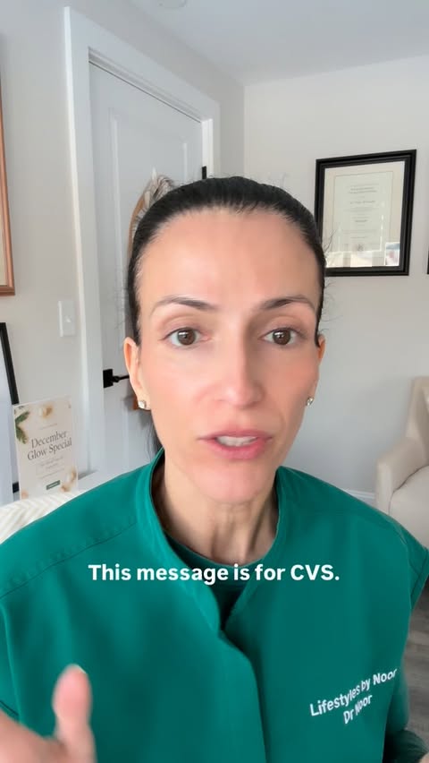 Instagram post by @askdrnoor for CVS. Caption reads: @cvspharmacy we need to estradiol patches!!! Let’s....