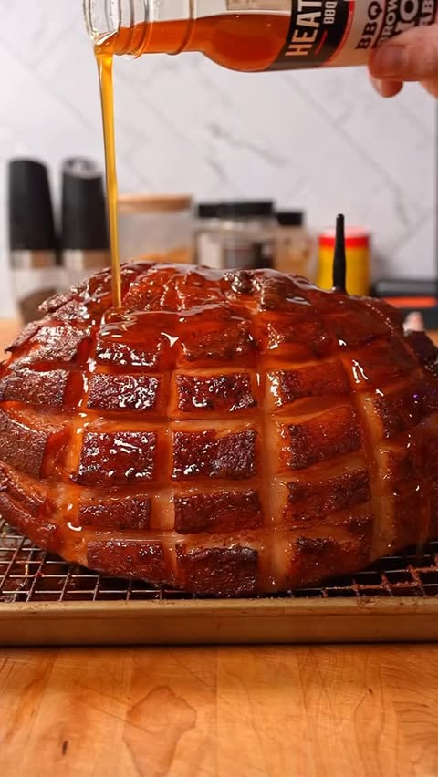 Instagram post by @culinarylion for Heath Riles BBQ. Caption reads: [...] 🤤💨 Featuring that 🔥 glaze from....