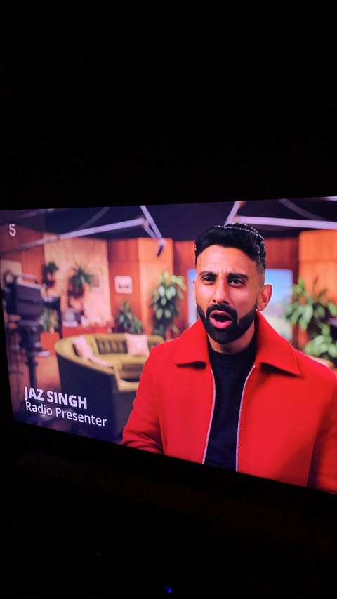 Instagram post by @jazsinghofficial for Sky TV. Caption reads: I’m sorry but if you’re running the country…you....