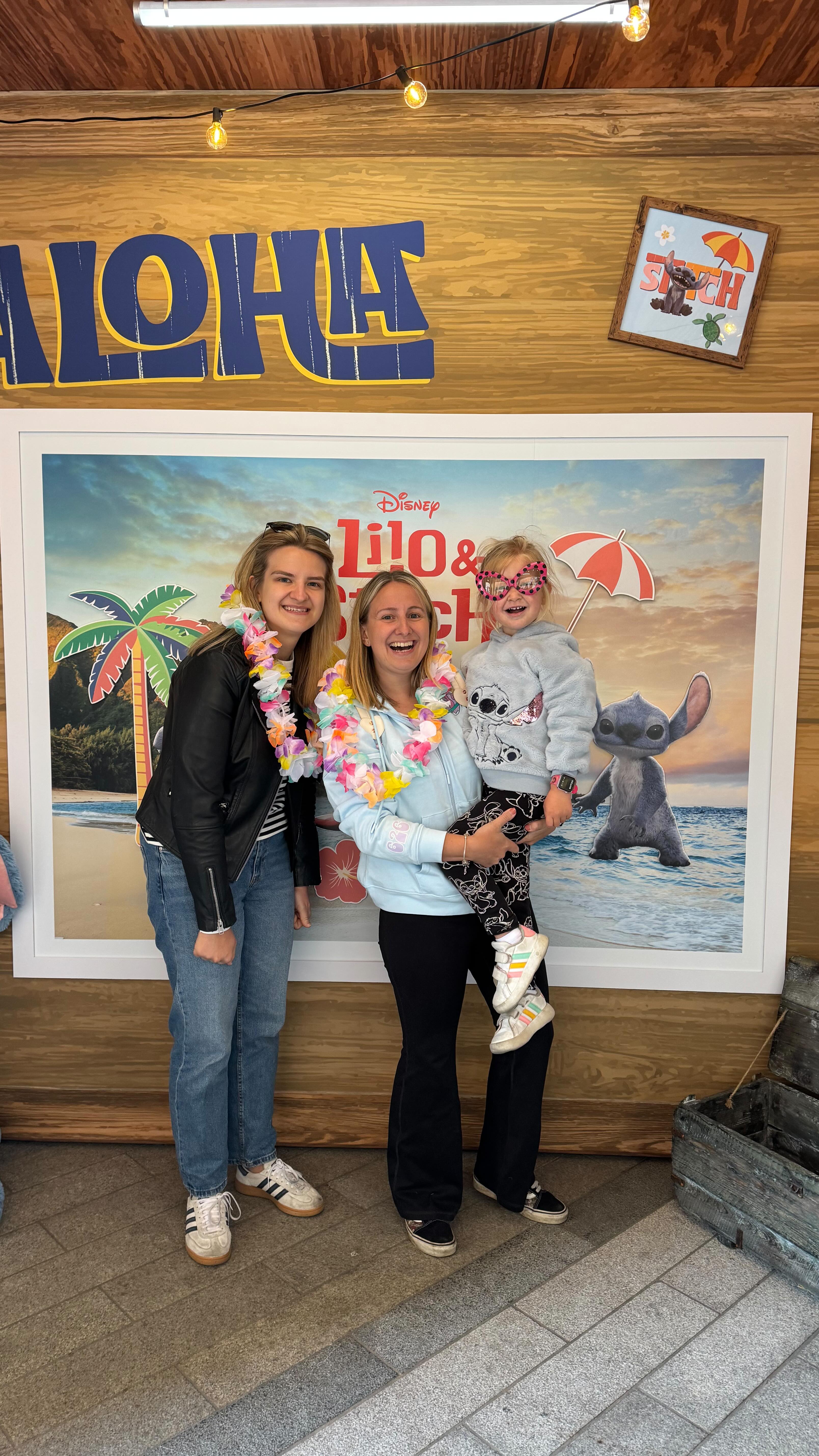 Instagram post by @craigfamilyblog for Skinnydip London. Caption reads: Don’t miss this free Lilo & Stitch pop-up....