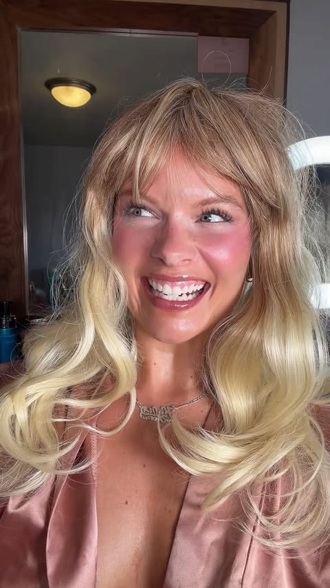 Instagram post by @kyliekillzzzz for Glow Recipe. Caption reads: [...] GLOWY, non-greasy look I needed the....