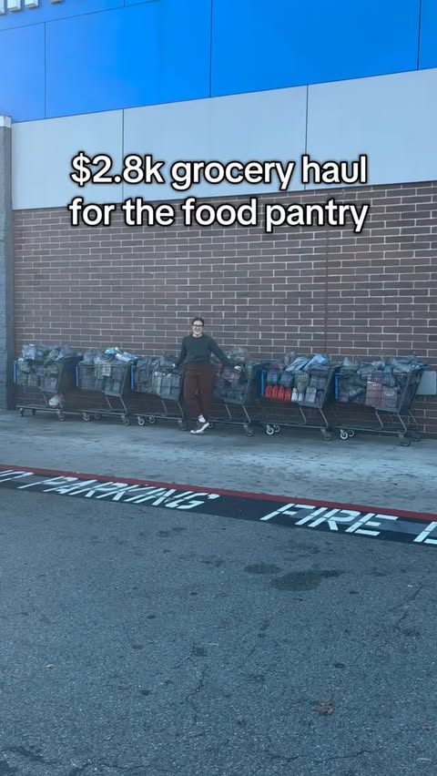 Instagram post by @itsme.katevee for Fetch. Caption reads: [...] of community care supermarket sweep wherein....