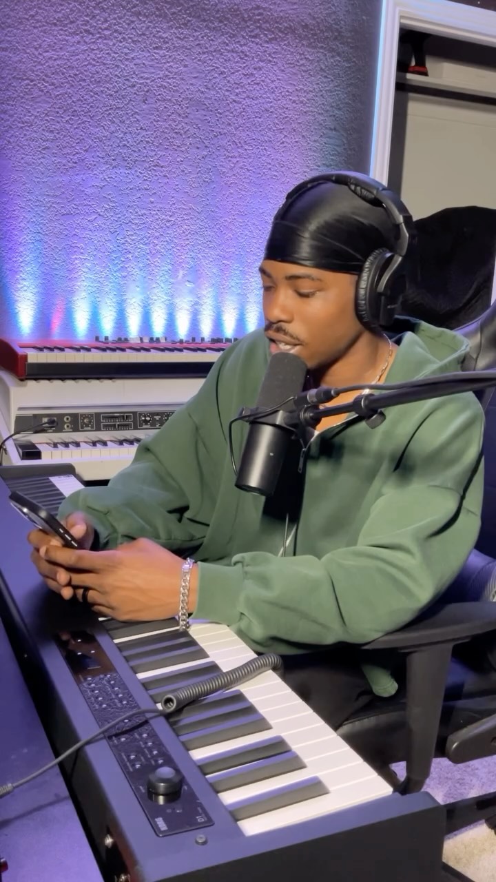 Instagram post by @jujrart for UnitedMasters. Caption reads: [...] you guys there 🙏🏾

Distributed by:....