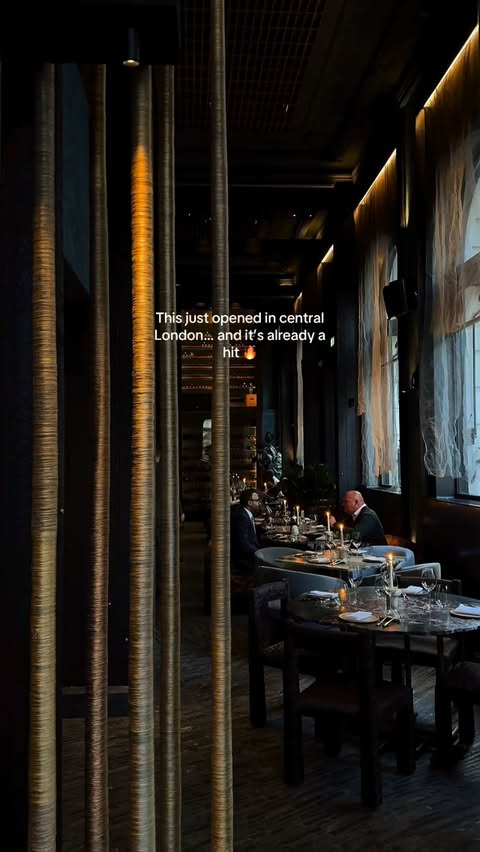 Instagram post by @londonfoodbabes for VISIT LONDON. Caption reads: Dinner at newly opened JUL’s 🤍✨ From the team....