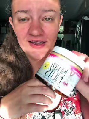 TikTok post by @eatwithrae for Nerdy Nuts. Caption reads: [...] will get you a discount on your next @Nerdy....