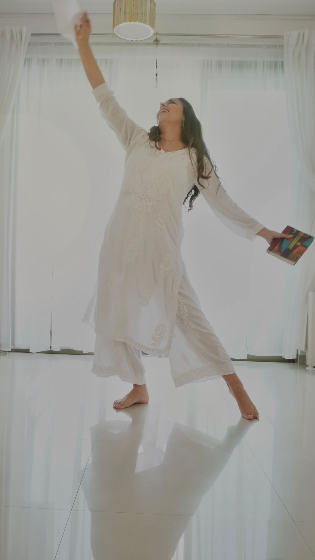 Instagram post by @jaynatida for Yash Raj Films. Caption reads: Trying to casually choreograph a song that’s just....