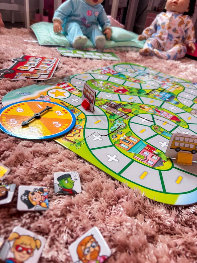 Instagram post by @arya_dianes_world for Orchard Toys. Caption reads: ad Forever recommending @orchardtoys games and....